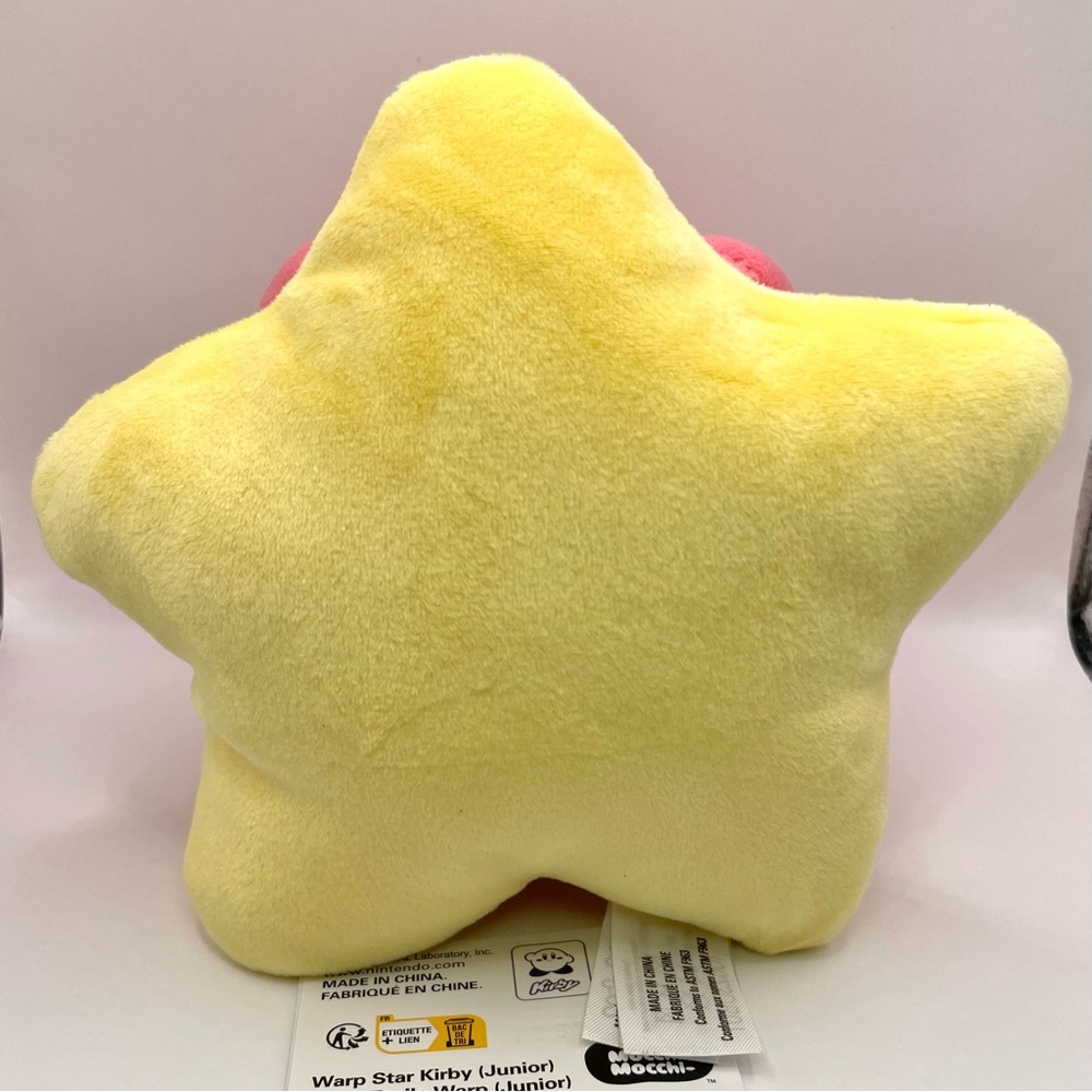 Club Mocchi-Mocchi Warp Star Kirby Junior 6” Plush - NEW* - Picture 7 of 8